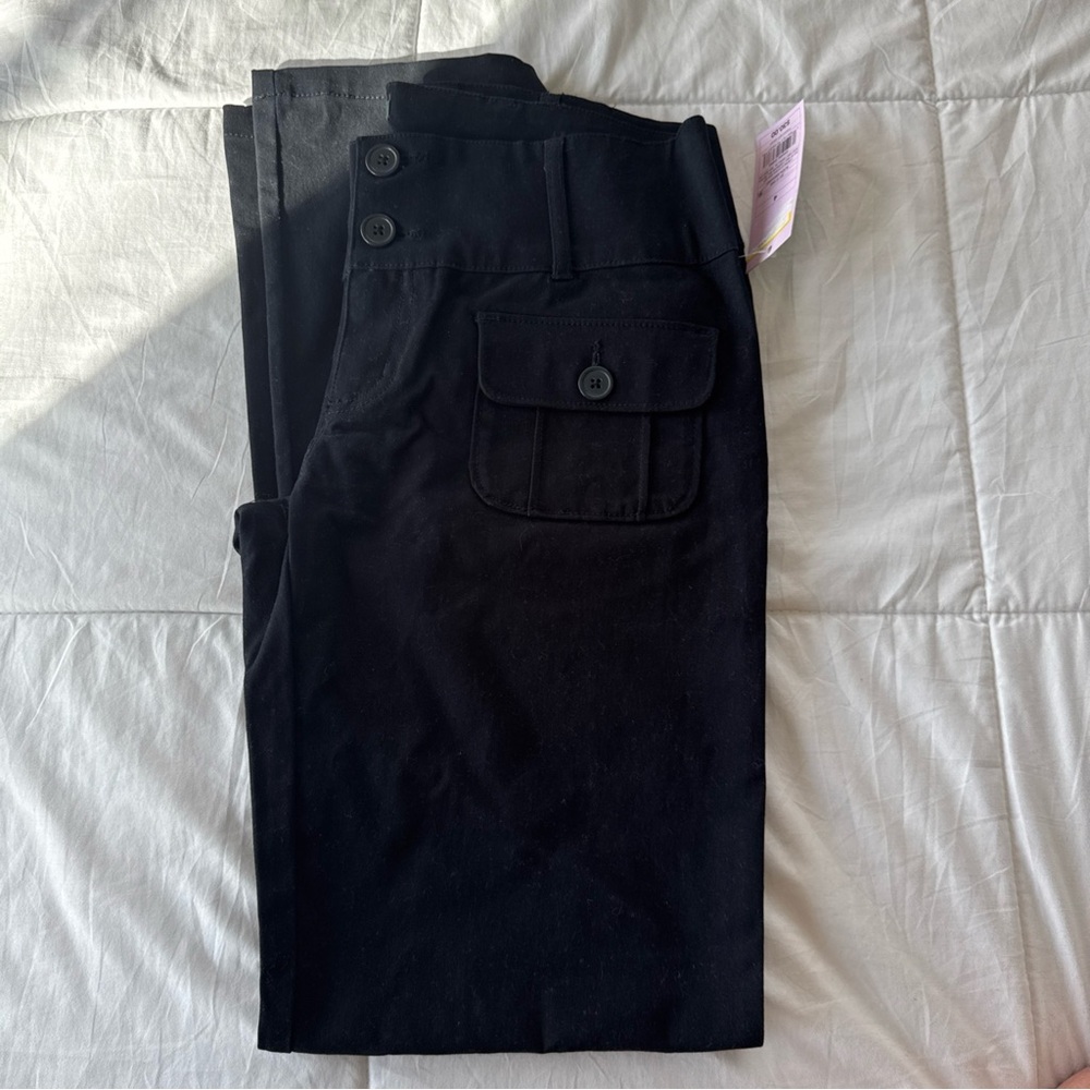 WILD FABLE Women's Pants Wide Leg Black Pockets Size 4